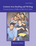 Content Area Reading and Writing Fostering Literacies in Middle and High School Cultures cover art