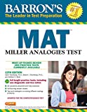 Barron's MAT: Miller Analogies Test 2017 9781438009544 Front Cover