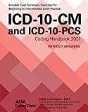 ICD-10-CM and ICD-10-PCs Coding Handbook Without Answers 2021  9781556484544 Front Cover
