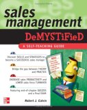 Sales Management Demystified 2007 9780071486545 Front Cover