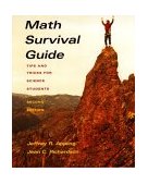 Math Survival Guide Tips for Science Student 2nd 2003 Revised  9780471270546 Front Cover