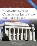 Fundamentals of California Litigation for Paralegals:  cover art