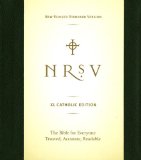 NRSV XL Catholic Edition (navy)  9780061946547 Front Cover