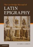 Cambridge Manual to Latin Epigraphy  cover art