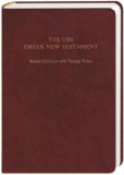Ubs Greek New Testament Reader's Edition With Textual Notes: cover art