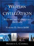 Western Civilization: a Global and Comparative Approach Volume II: Since 1600 cover art
