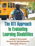 RTI Approach to Evaluating Learning Disabilities  cover art