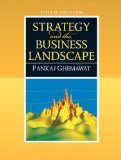 Strategy and the Business Landscape 3rd 9780136015550 Front Cover