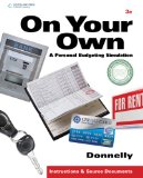 On Your Own A Personal Budgeting Simulation 3rd 2009 9780538448550 Front Cover