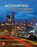 Accounting for Decision Making and Control:  cover art