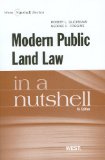 Modern Public Land Law in a Nutshell  cover art