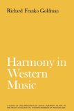 Harmony in Western Music 1965 9780393332551 Front Cover