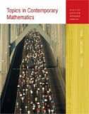 Topics in Contemporary Mathematics 8th 2004 Expanded  9780618347551 Front Cover