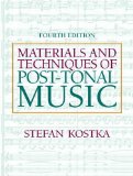 Materials and Techniques of Post-Tonal Music  cover art