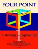 Four Point Listening and Speaking 1 (with Audio CD) Intermediate English for Academic Purposes  9780472033553 Front Cover