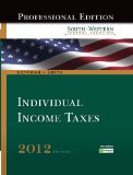South-Western Federal Taxation 2012 Individual Income Taxes 35th 2011 9781111825553 Front Cover