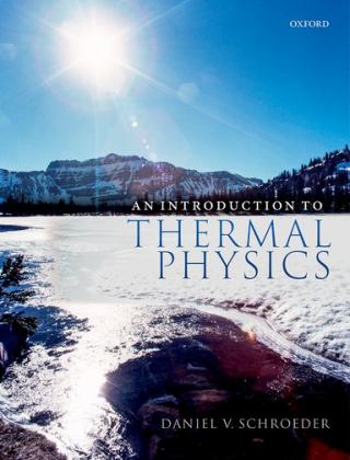Introduction to Thermal Physics 1st 2021 9780192895554 Front Cover