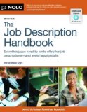 Job Description Handbook 3rd 2013 9781413318555 Front Cover