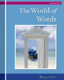 World of Words Vocabulary for College Success 8th 2010 9780495802556 Front Cover