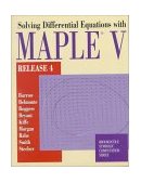 Solving Differential Equations with Maple V 1997 9780534345556 Front Cover
