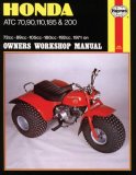 Honda ATC 70, 90, 110, 185 and 200 Owners Workshop Manual '71-'82  9780856968556 Front Cover