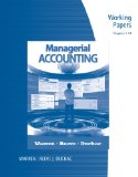 Managerial Accounting 11th 2011 9781111527556 Front Cover