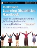 Complete Learning Disabilities Handbook Ready-To-Use Strategies and Activities for Teaching Students with Learning Disabilities cover art