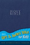 NIV, Gift and Award Bible for Kids, Leathersoft, Navy, Red Letter 2011 9780310725558 Front Cover