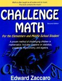 Challenge Math for the Elementary and Middle School Student cover art