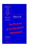Austin The Province of Jurisprudence Determined  9780521447560 Front Cover