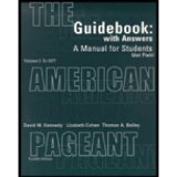 American Pageant A History of the Republic 12th 2001 Guide (Pupil's)  9780618103560 Front Cover
