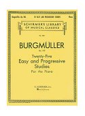 Twenty-Five Easy and Progressive Studies for the Piano, Op. 100 Schirmer Library of Classics Volume 500 Piano Solo cover art