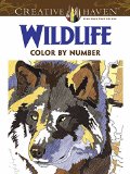 Creative Haven Wildlife Color by Number Coloring Book  9780486798561 Front Cover