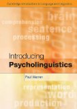 Introducing Psycholinguistics 