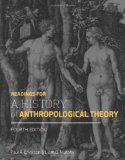 Readings for a History of Anthropological Theory  cover art