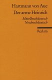 DER ARME HEINRICH 1st 9783150004562 Front Cover