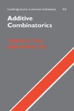 Additive Combinatorics 2009 9780521136563 Front Cover