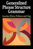 Generalized Phrase Structure Grammar  9780674344563 Front Cover