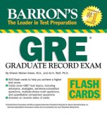 Barron's GRE Flash Cards 2008 9780764140563 Front Cover