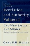 God, Revelation and Authority (Set Of 6) 