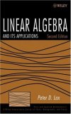 Linear Algebra and Its Applications 2nd 2007 Revised  9780471751564 Front Cover