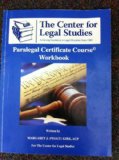 PARALEGAL CERTIFICATE COURSE W