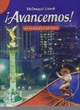 Avancemos! 1 uno - Teacher&#39;s Edition (Avancemos! Level 1 Teacher&#39;s Edition) [Hardcover]