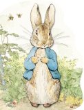 Peter Rabbit Large Shaped Board Book 2008 9780723259565 Front Cover
