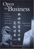 Open for Business 2nd 9780887274565 Front Cover