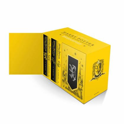 Harry Potter Hufflepuff House Editions Hardback Box Set  9781526624567 Front Cover