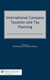 International Company Taxation and Tax Planning  9789041145567 Front Cover