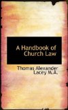 Handbook of Church Law 2009 9781116725568 Front Cover