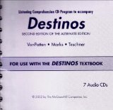 Destinos Listening Comprehension Audio CD  cover art