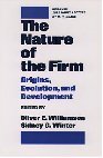 Nature of the Firm Origins, Evolution, and Development 1993 9780195083569 Front Cover
